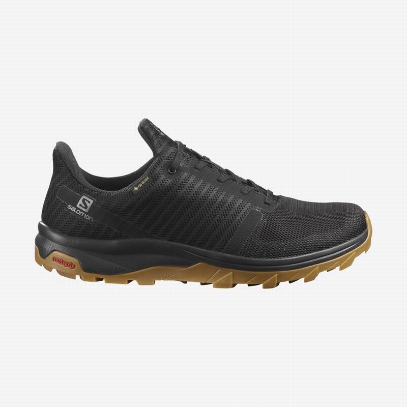 Chaussures De Randonnée Salomon Homme Noir - Salomon OUTBOUND PRISM GORE-TEX - France (4259-WVGKS)